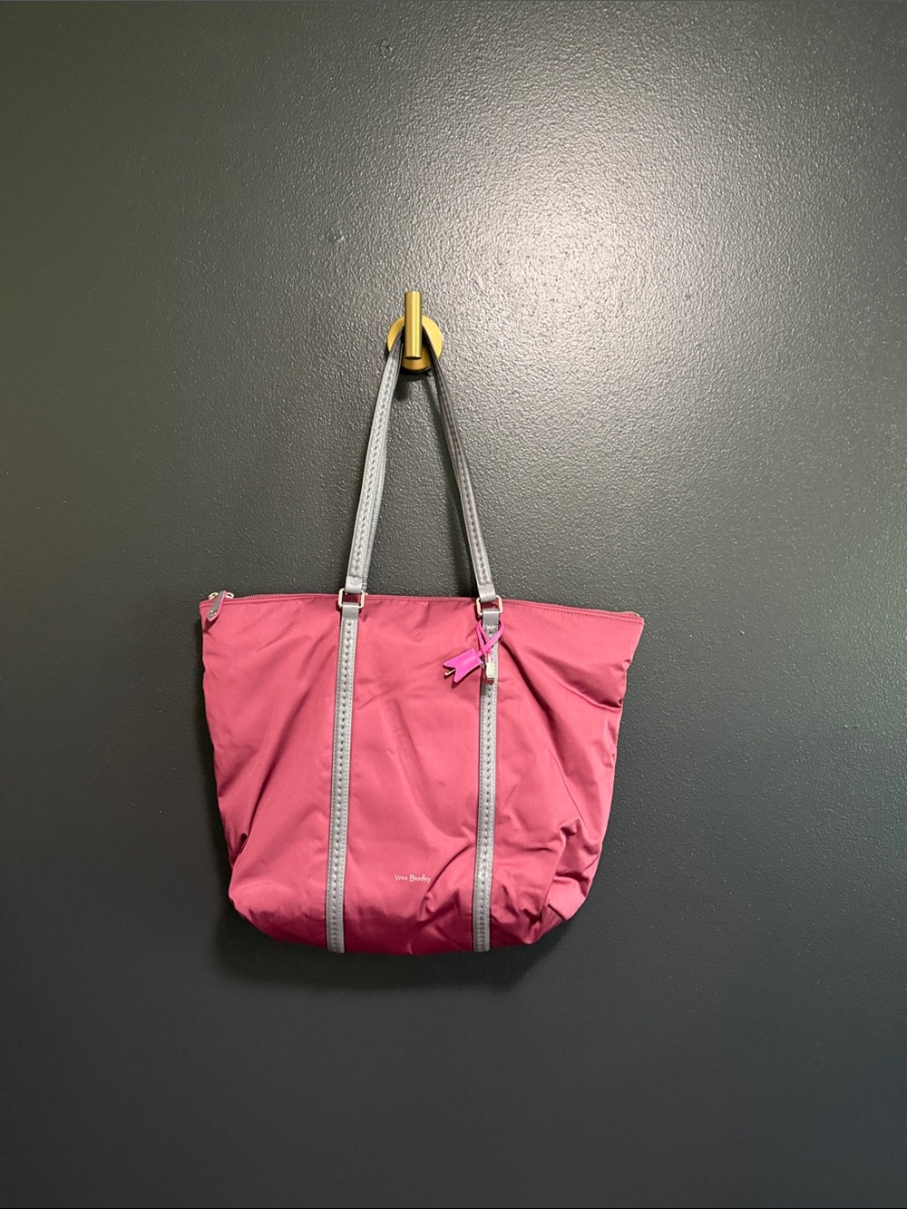 NWT - Vera Bradley Midtown Large Tote Bag in Hawthorne Pink